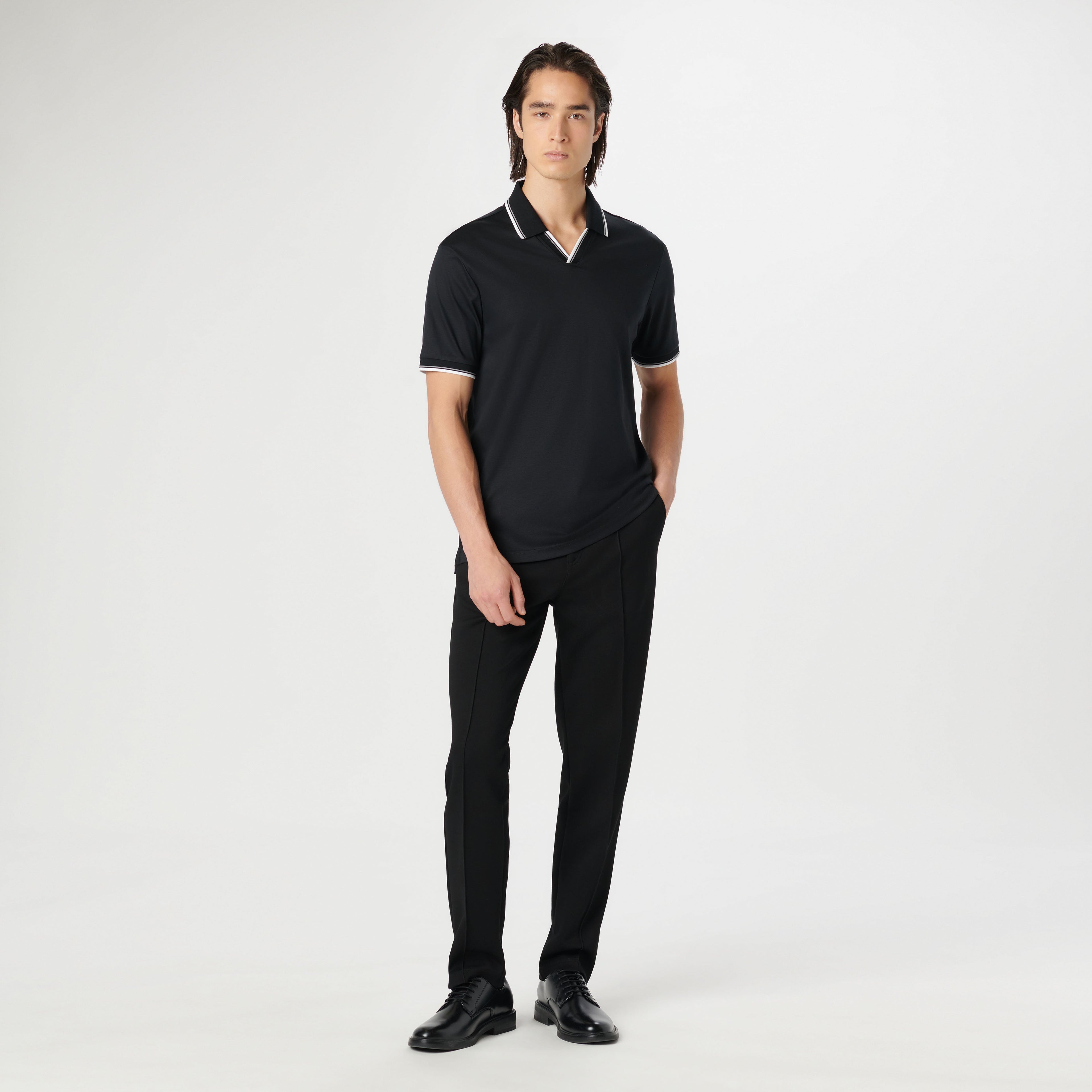 Solid Johnny Collar Polo