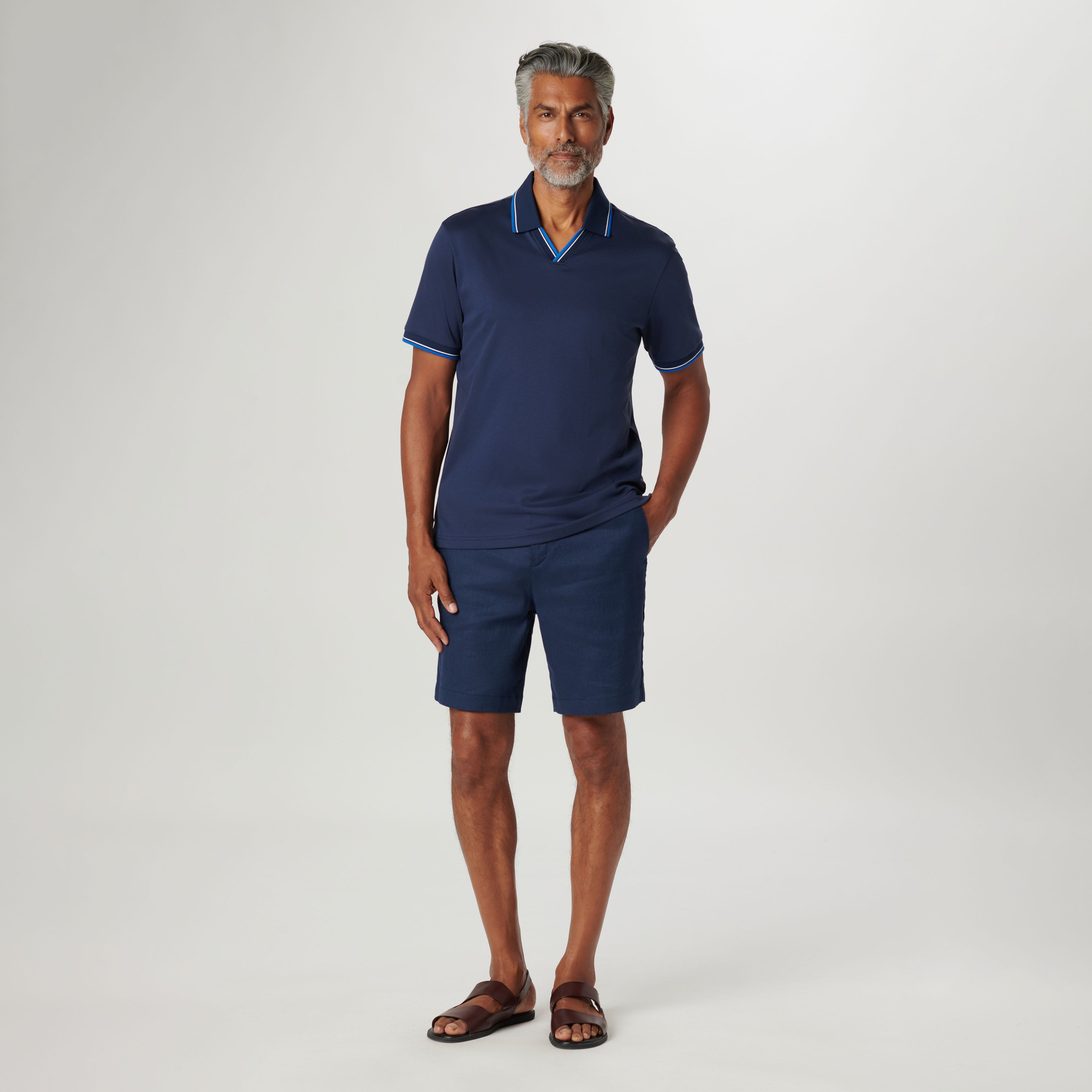 Solid Johnny Collar Polo