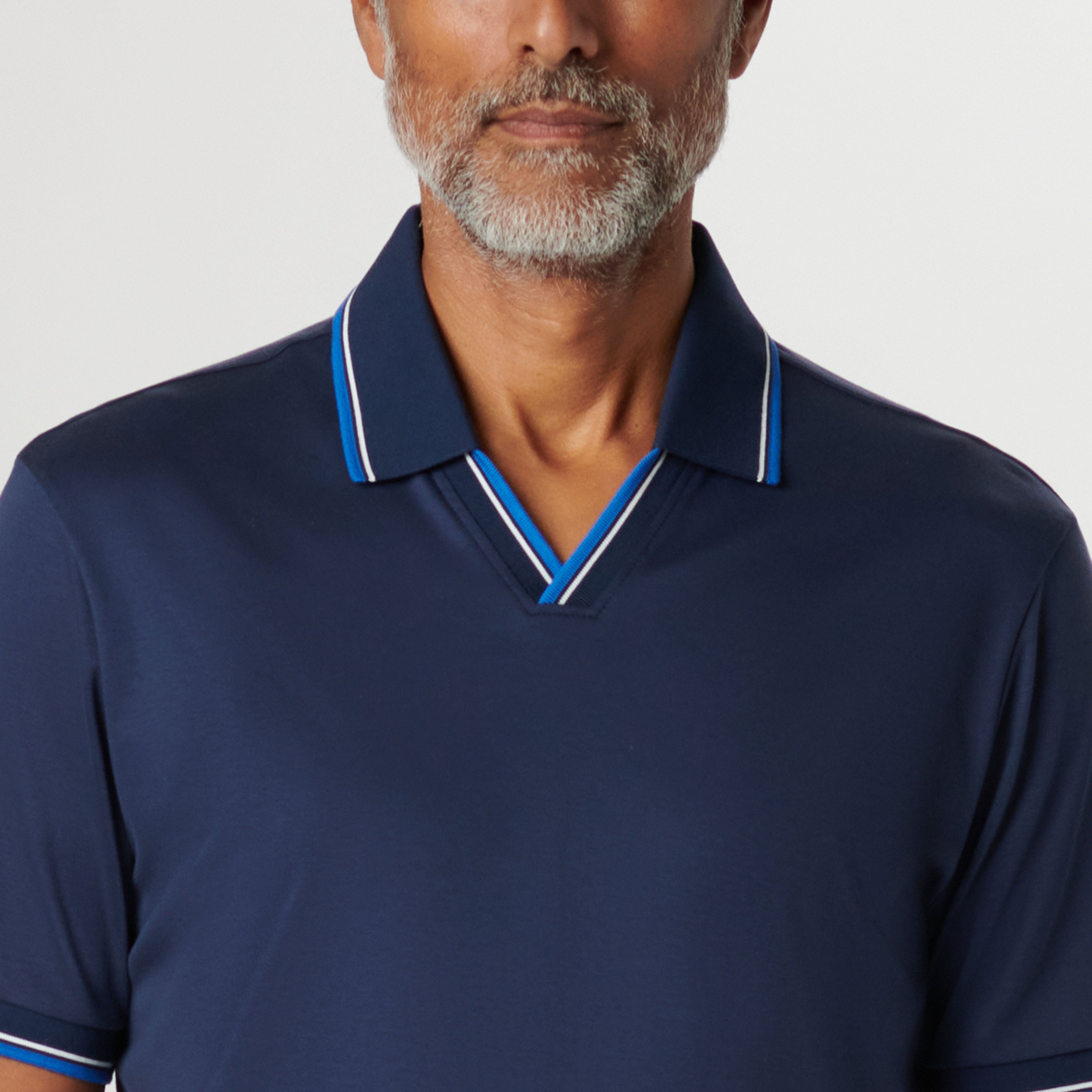 Solid Johnny Collar Polo