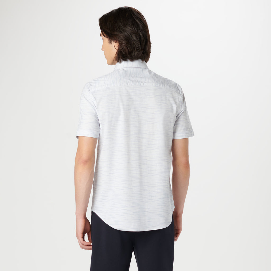 Miles Stitch Print OoohCotton Short Sleeve Shirt