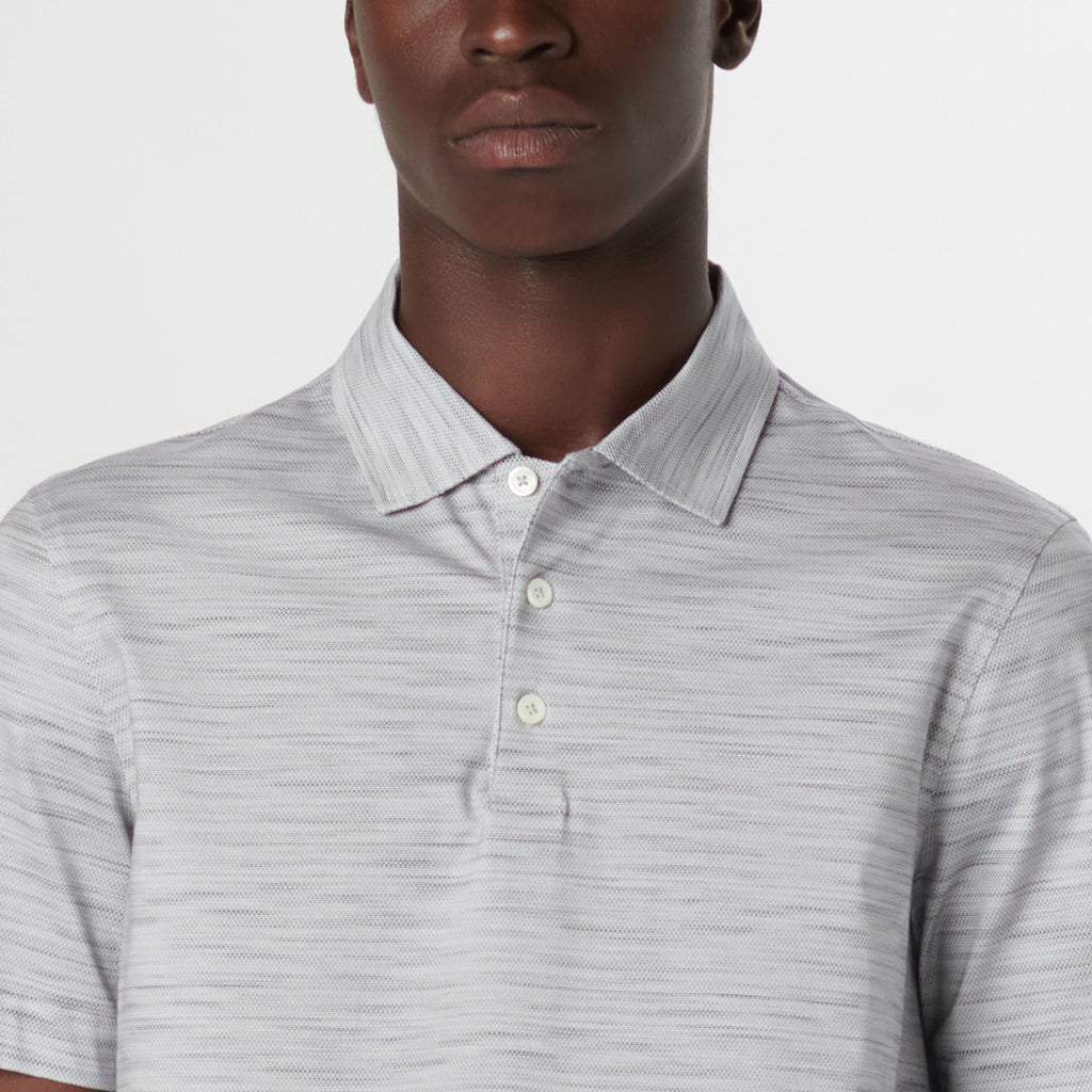 Victor Stitch Print OoohCotton Polo