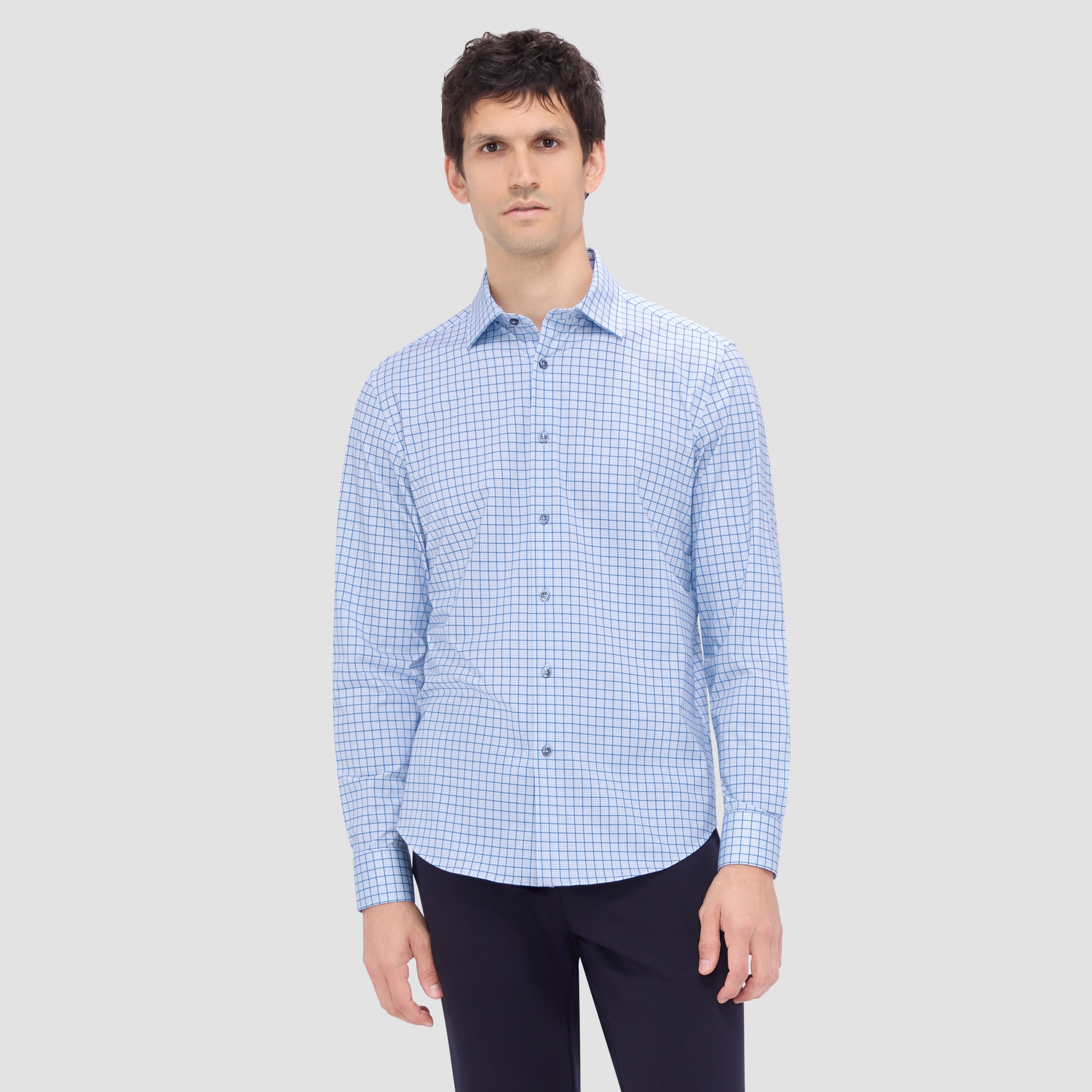 James Graph Check OoohCotton Shirt