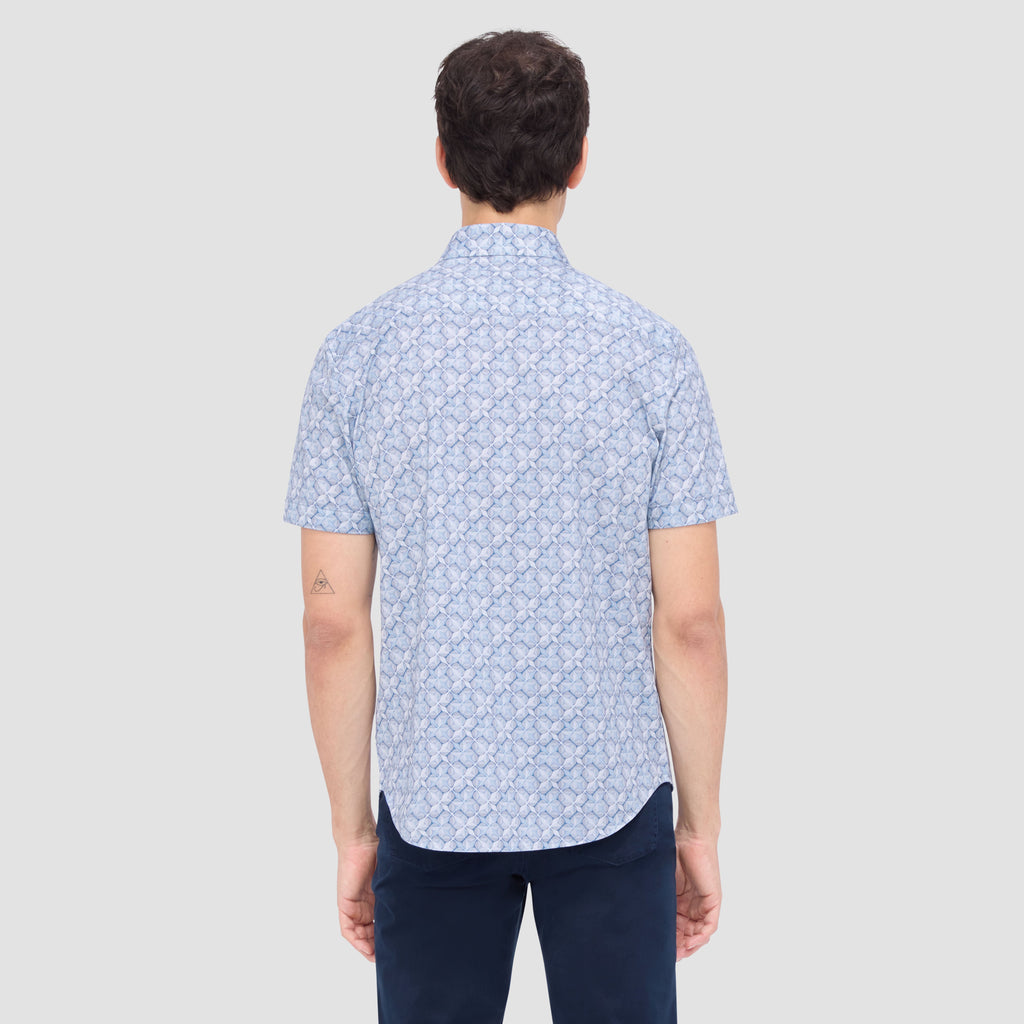 Miles Abstract OoohCotton Short Sleeve Shirt