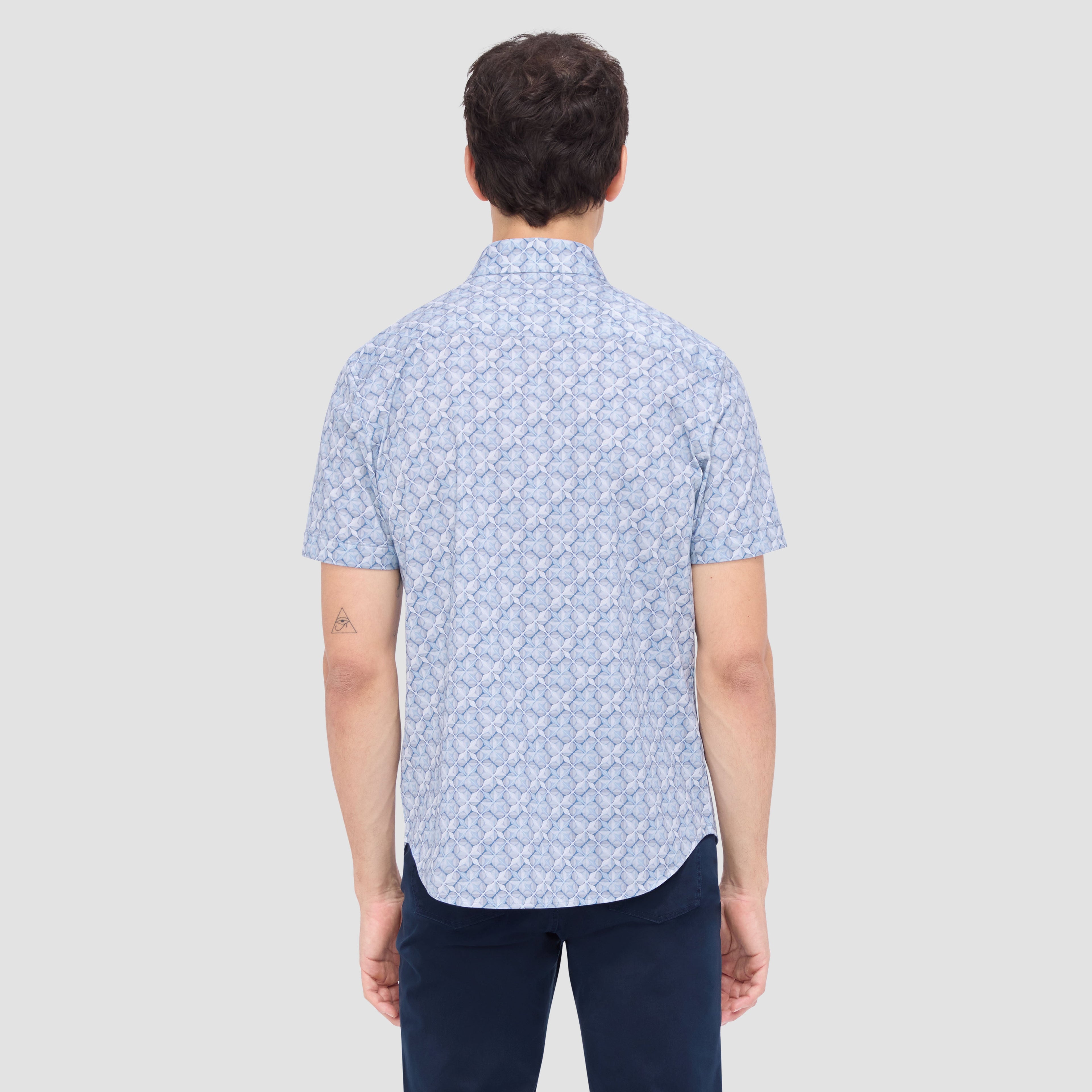 Miles Abstract OoohCotton Short Sleeve Shirt