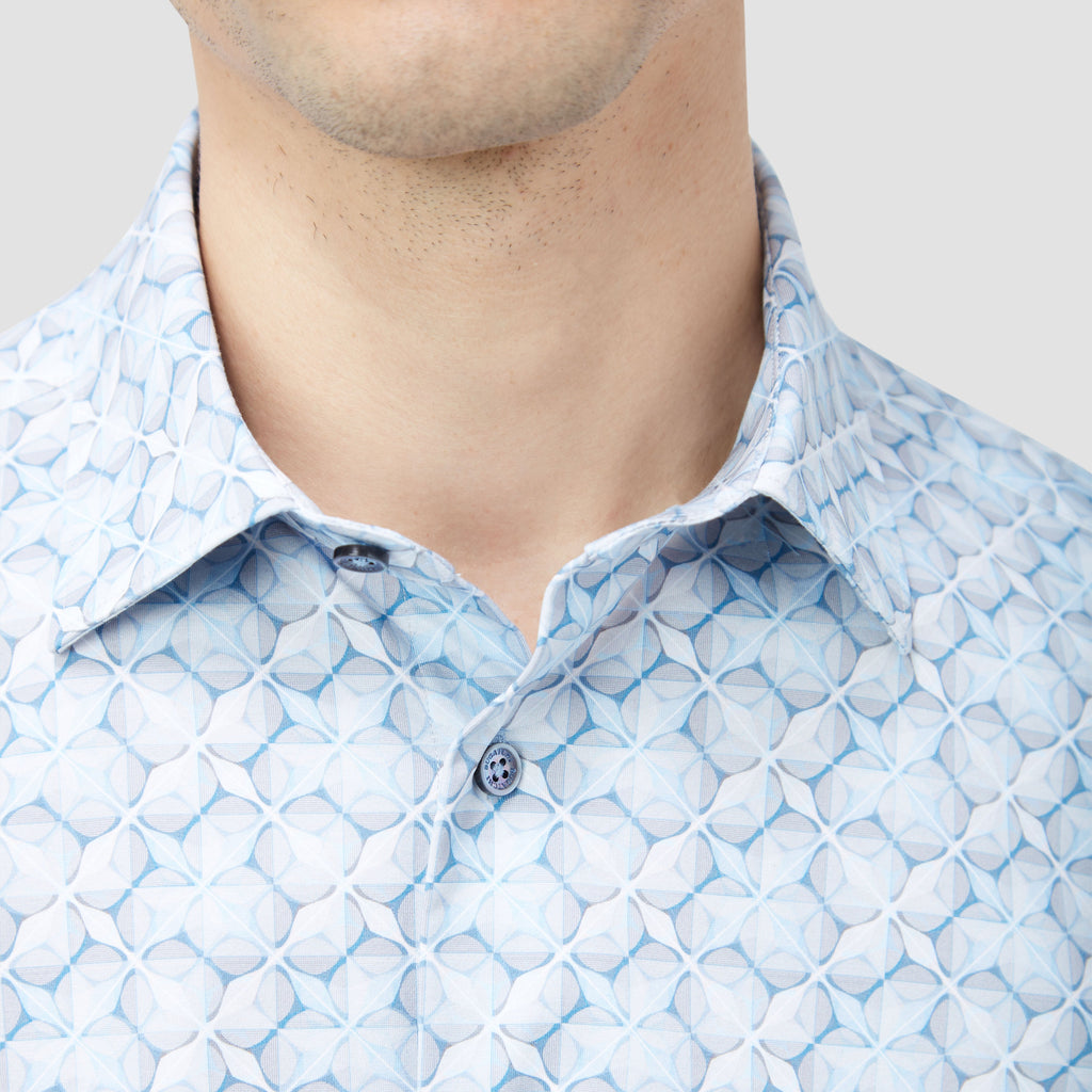 Miles Abstract OoohCotton Short Sleeve Shirt