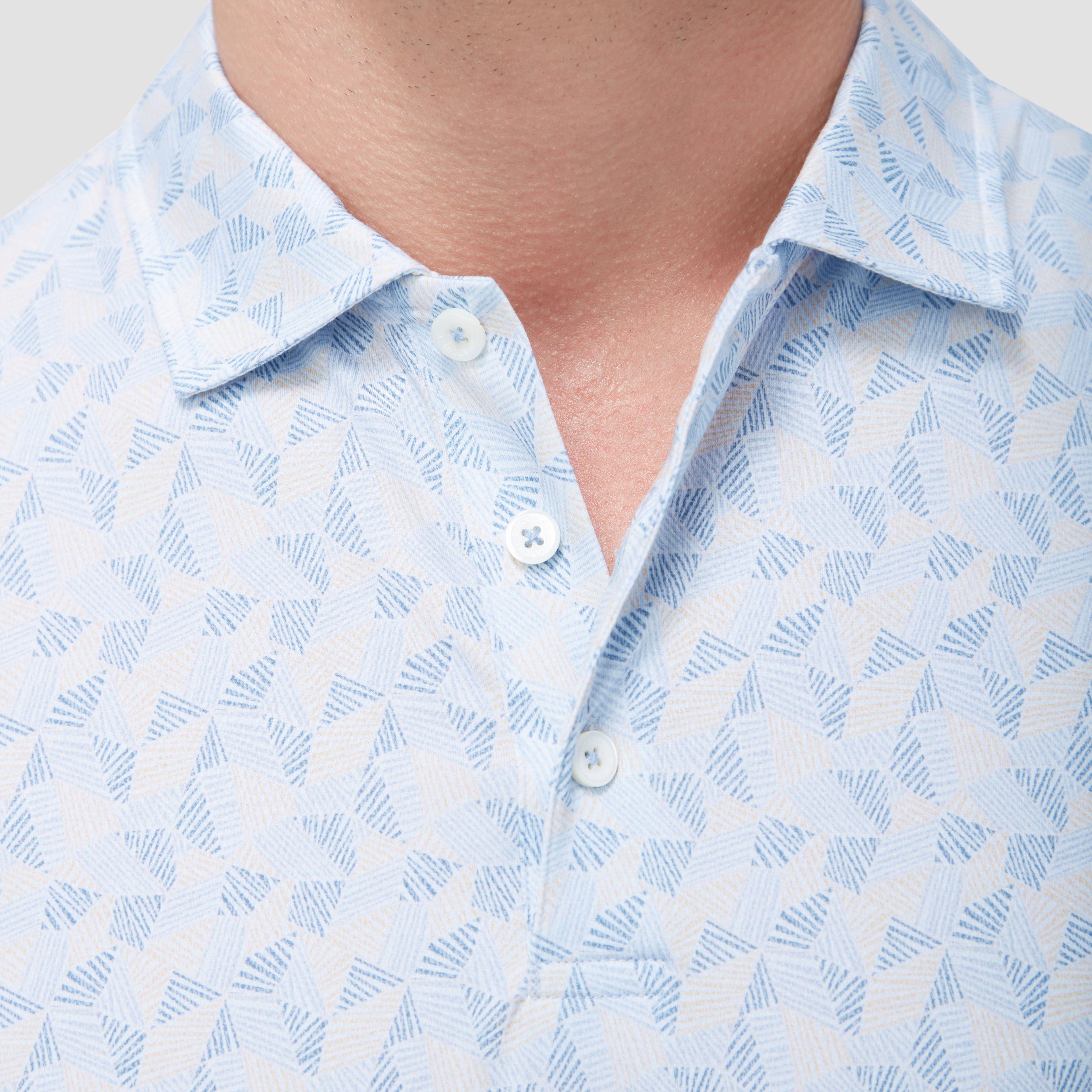 Victor Geometric OoohCotton Polo