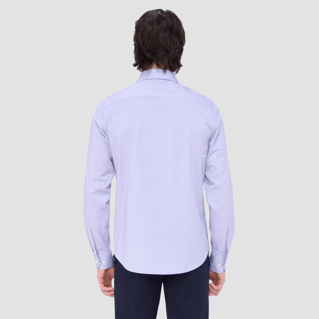 Jimmy Double Sided Plaid/Herringbone OoohCotton Shirt
