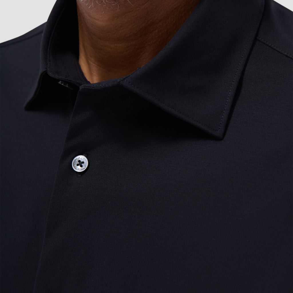 Miles Solid OoohCotton Short Sleeve Shirt