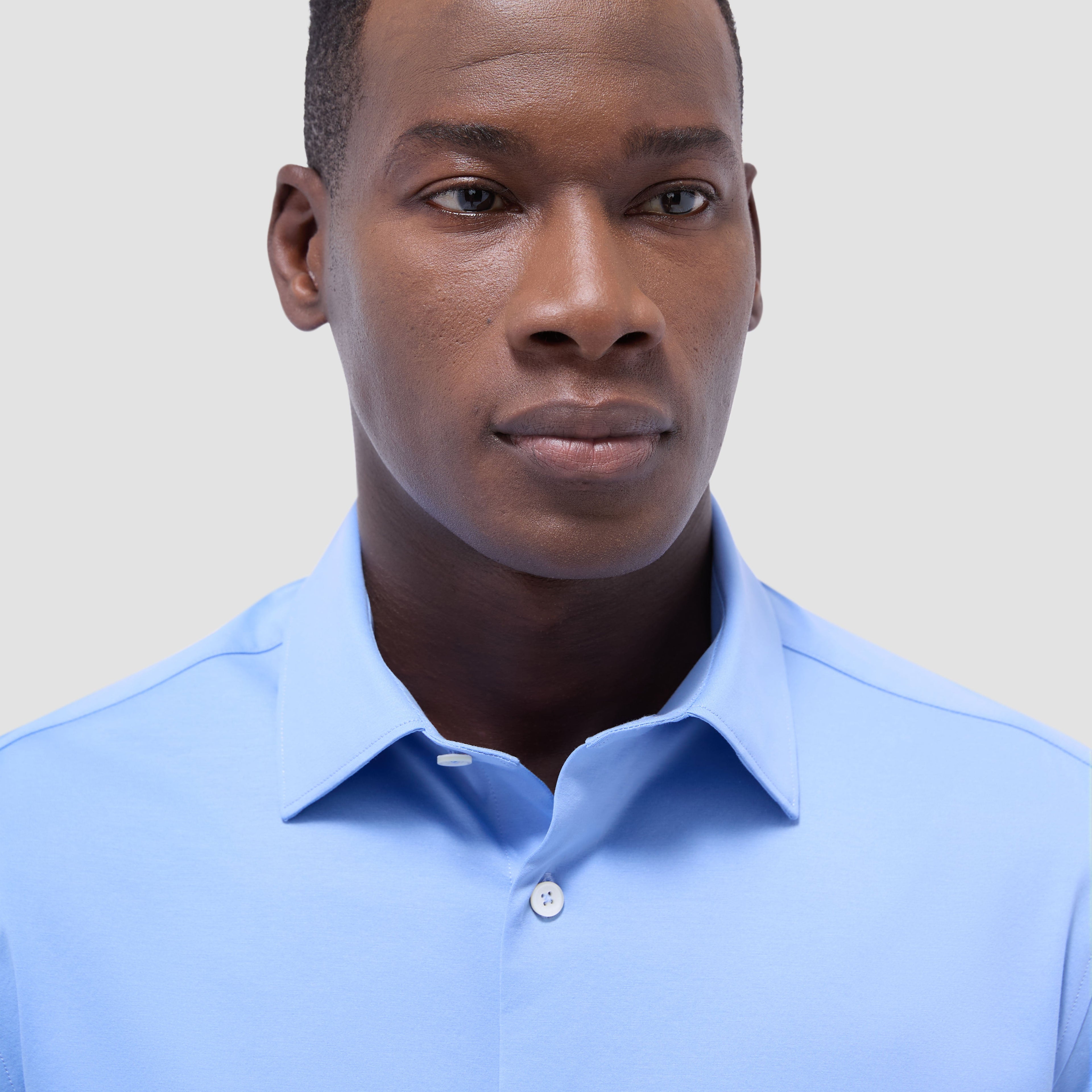 Miles Solid OoohCotton Short Sleeve Shirt